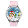 Icelandic Sheepdog Alabama Christmas Special Wrist Watch-Free Shipping - Deruj.com