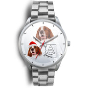 Irish Red and White Setter Arizona Christmas Wrist Watch-Free Shipping - Deruj.com