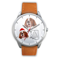 Irish Red and White Setter Arizona Christmas Wrist Watch-Free Shipping - Deruj.com