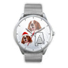 Irish Red and White Setter Alabama Christmas Wrist Watch-Free Shipping - Deruj.com