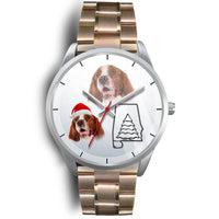 Irish Red and White Setter Alabama Christmas Wrist Watch-Free Shipping - Deruj.com