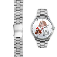 Irish Red and White Setter Alabama Christmas Wrist Watch-Free Shipping - Deruj.com