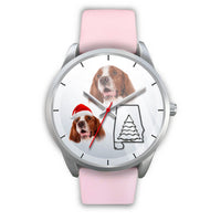 Irish Red and White Setter Alabama Christmas Wrist Watch-Free Shipping - Deruj.com