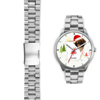 Tibetan Spaniel Georgia Christmas Special Wrist Watch-Free Shipping - Deruj.com