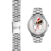 Tibetan Spaniel Washington Christmas Special Wrist Watch-Free Shipping - Deruj.com