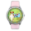 Lovely Brittany Dog Christmas Pennsylvania Christmas Special Wrist Watch-Free Shipping - Deruj.com