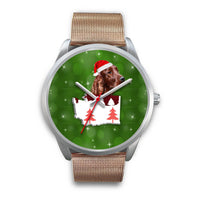 Irish Setter Dog Washington Christmas Special Wrist Watch-Free Shipping - Deruj.com