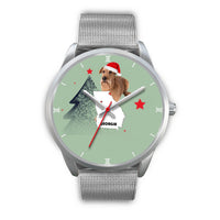 Irish Terrier Georgia Christmas Special Wrist Watch-Free Shipping - Deruj.com