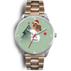 Irish Terrier Georgia Christmas Special Wrist Watch-Free Shipping - Deruj.com