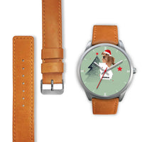 Irish Terrier Georgia Christmas Special Wrist Watch-Free Shipping - Deruj.com