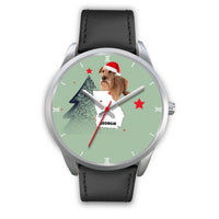 Irish Terrier Georgia Christmas Special Wrist Watch-Free Shipping - Deruj.com