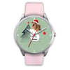 Irish Terrier Georgia Christmas Special Wrist Watch-Free Shipping - Deruj.com