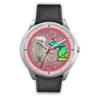 Cute Meltese Dog Michigan Christmas Special Wrist Watch-Free Shipping - Deruj.com