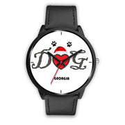 "Dog Georgia" Print Christmas Special Wrist Watch-Free Shipping - Deruj.com