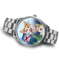 Pembroke Welsh Corgi Arizona Christmas Wrist Watch-Free Shipping - Deruj.com