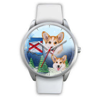 Pembroke Welsh Corgi Arizona Christmas Wrist Watch-Free Shipping - Deruj.com