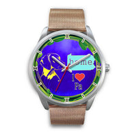 Vizsla Dog Golden Art Pennsylvania Christmas Special Wrist Watch-Free Shipping - Deruj.com