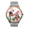 Petit Basset Griffon Vendéen Alabama Christmas Special Wrist Watch-Free Shipping - Deruj.com