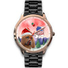 Redbone Coonhound Arizonza Christmas Special Wrist Watch-Free Shipping - Deruj.com