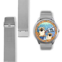 Graceful Pekingese Dog Pennsylvania Christmas Special Wrist Watch-Free Shipping - Deruj.com