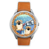 Graceful Pekingese Dog Pennsylvania Christmas Special Wrist Watch-Free Shipping - Deruj.com