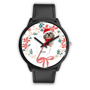 Shih Tzu Georgia Christmas Special Wrist Watch-Free Shipping - Deruj.com