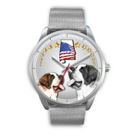 St. Bernard Alabama Christmas Special Wrist Watch-Free Shipping - Deruj.com