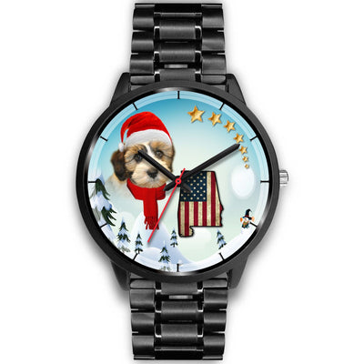 Shih Tzu Alabama Christmas Special Wrist Watch-Free Shipping - Deruj.com