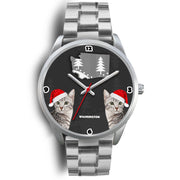 Egyptian Mau Cat Washington Christmas Special Wrist Watch-Free Shipping - Deruj.com