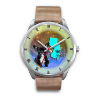 Cute French Bulldog New Jersey Christmas Special Wrist Watch-Free Shipping - Deruj.com