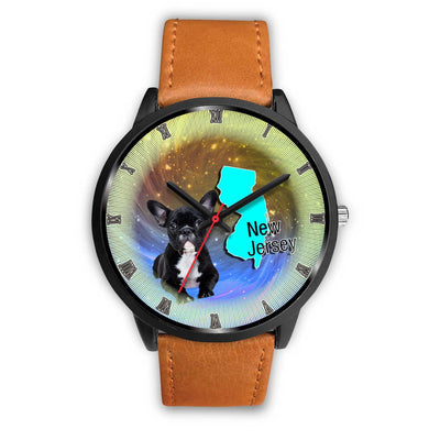 Lovely French Bulldog New Jersey Christmas Special Wrist Watch-Free Shipping - Deruj.com