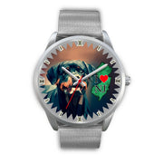 Amazing Rottweiler Dog Art New Jersey Christmas Special Wrist Watch-Free Shipping - Deruj.com