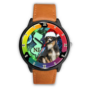 Australian Shepherd Dog New Jersey Christmas Special Wrist Watch-Free Shipping - Deruj.com
