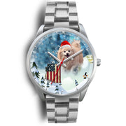 Pomeranian Dog Arizona Christmas Special Wrist Watch-Free Shipping - Deruj.com