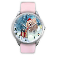 Pomeranian Dog Arizona Christmas Special Wrist Watch-Free Shipping - Deruj.com