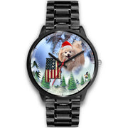 Pomeranian Dog Alabama Christmas Special Wrist Watch-Free Shipping - Deruj.com