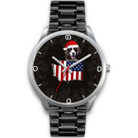 English Springer Spaniel Washington Christmas Special Wrist Watch-Free Shipping - Deruj.com