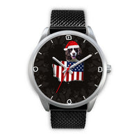 English Springer Spaniel Washington Christmas Special Wrist Watch-Free Shipping - Deruj.com