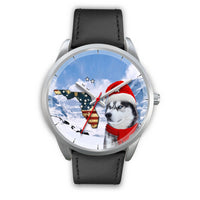 Siberian Husky Florida Christmas Special Wrist Watch-Free Shipping - Deruj.com