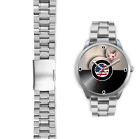 Sphynx Cat Christmas Special Silver Wrist Watch-Free Shipping - Deruj.com
