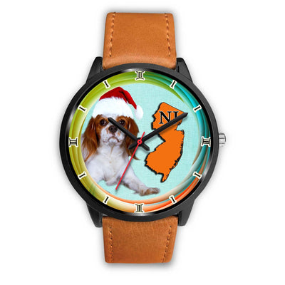 Cavalier King Charles Spaniel Dog New Jersey Christmas Special Wrist Watch-Free Shipping - Deruj.com