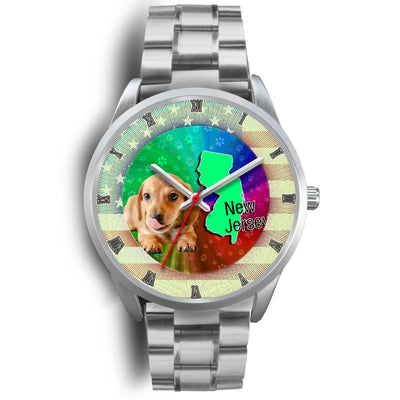Dachshund Puppy New Jersey Christmas Special Wrist Watch-Free Shipping - Deruj.com