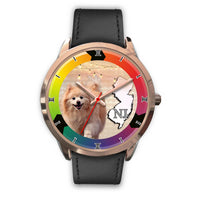 Pomeranian Dog New Jersey Christmas Special Wrist Watch-Free Shipping - Deruj.com