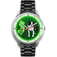 Lovely Boston Terrier Dog New Jersey Christmas Special Wrist Watch-Free Shipping - Deruj.com