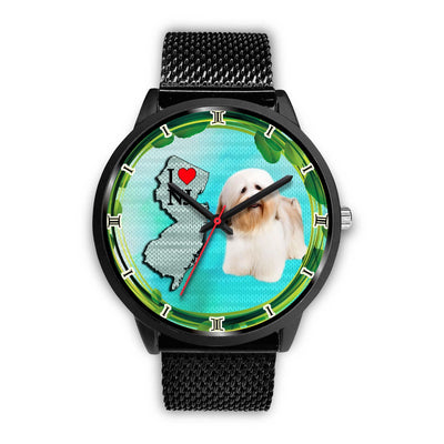 Cheerful Havanese Dog New Jersey Christmas Special Wrist Watch-Free Shipping - Deruj.com