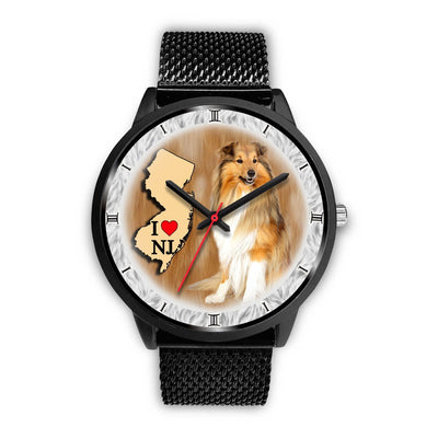 Shetland Sheepdog New Jersey Christmas Special Wrist Watch-Free Shipping - Deruj.com