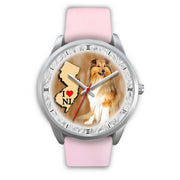Graceful Shetland Sheepdog New Jersey Christmas Special Wrist Watch-Free Shipping - Deruj.com