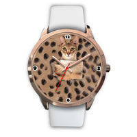 Savannah Cat Washington Christmas Special Wrist Watch-Free Shipping - Deruj.com
