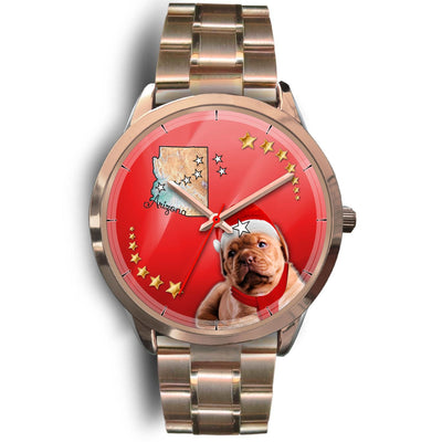 Dogue De Bordeaux Arizona Christmas Special Wrist Watch-Free Shipping - Deruj.com