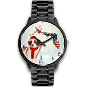 Brittany Dog Florida Christmas Special Wrist Watch-Free Shipping - Deruj.com